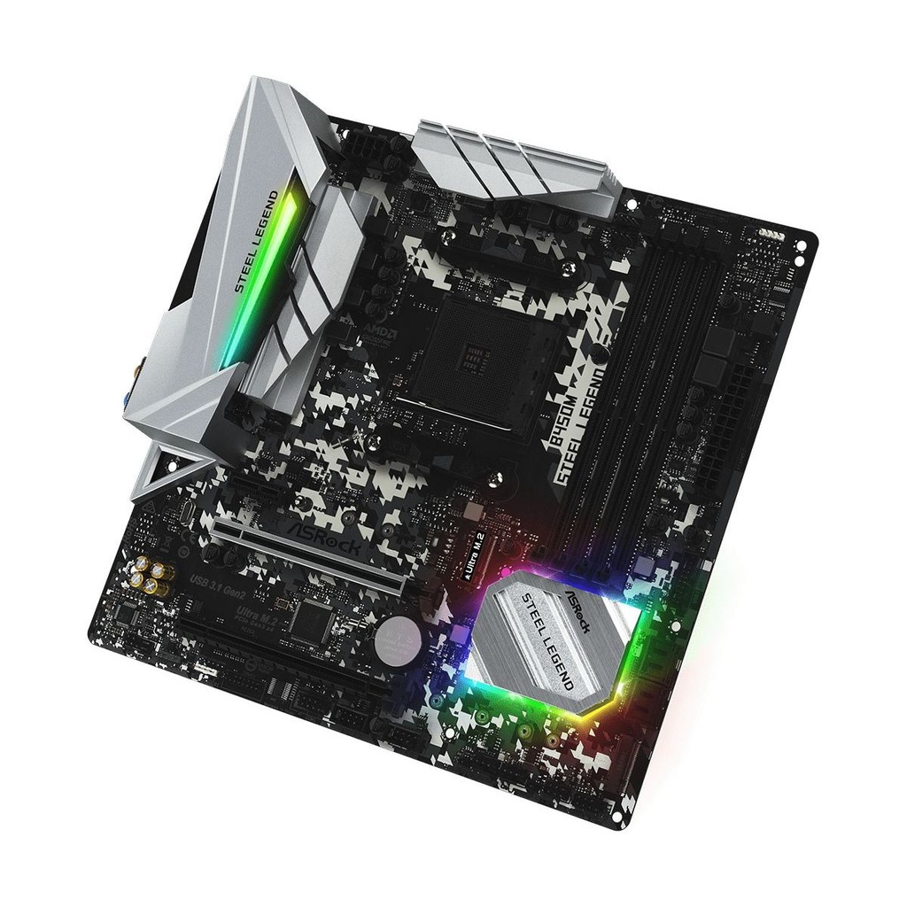 Motherboard Asrock B450m Steel Legend Am4