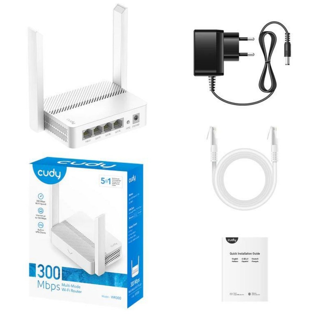 Router Cudy Wifi N300