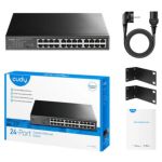 Switch Cudy 24 Puertos Gigabit Rackeable