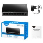 Switch Cudy 8 Puertos Gigabit Metálico