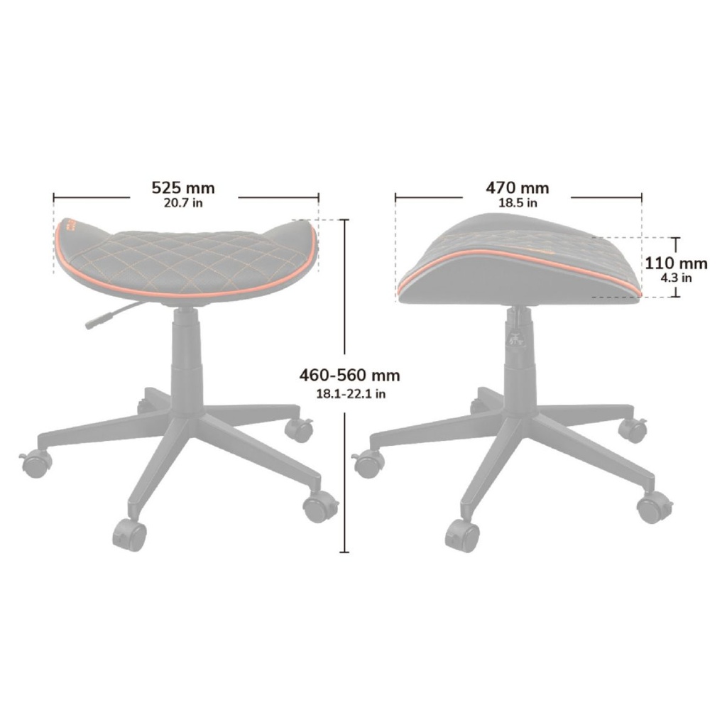 Silla Cougar Stool Crosser