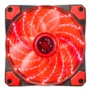 MARVO - FAN SCORPION FN-10 - 120MM. ILUMINACION 15 LEDS ROJOS.