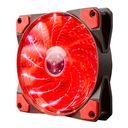 MARVO - FAN SCORPION FN-10 - 120MM. ILUMINACION 15 LEDS ROJOS.