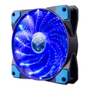 MARVO - FAN SCORPION FN-10 - 120MM. ILUMINACION 15 LEDS AZULES.