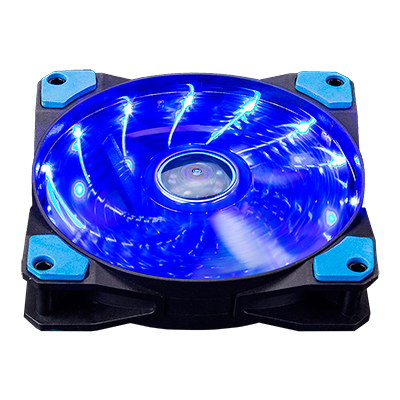 MARVO - FAN SCORPION FN-10 - 120MM. ILUMINACION 15 LEDS AZULES.