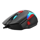 MARVO - MOUSE GAMING CABLEADO CON ILUMINACIÓN M360 - HASTA 12000DPI. ILUMINACIÓN 7 MODOS RGB