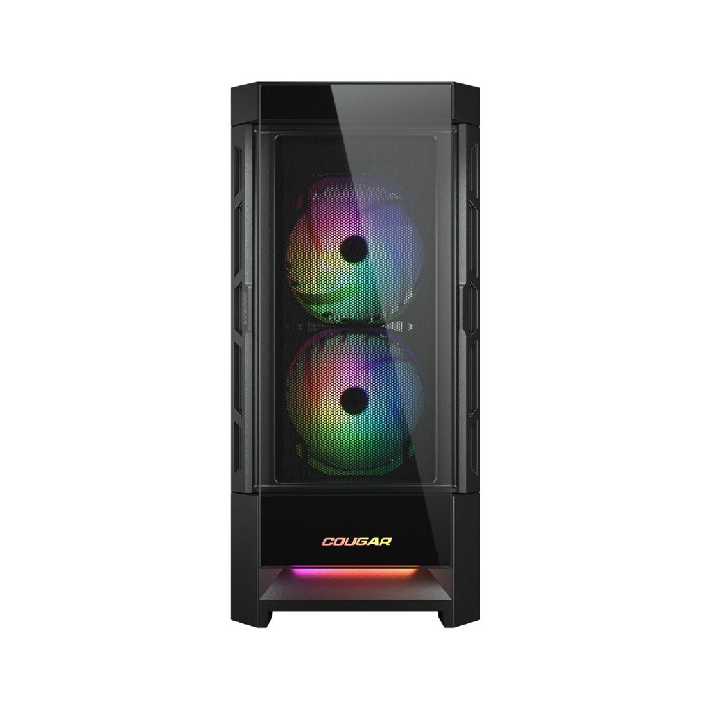 Gabinete Cougar Duoface Rgb Black