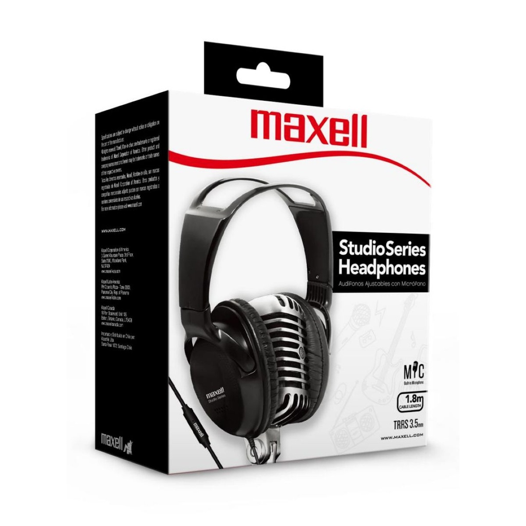 Auricular Maxell Studio Series St-2000 C/microfono