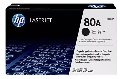 Toner original HP CF280A (80A) 2.700cps