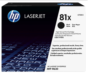 Toner original HP CF281X (81X) 25.000cps (CP)