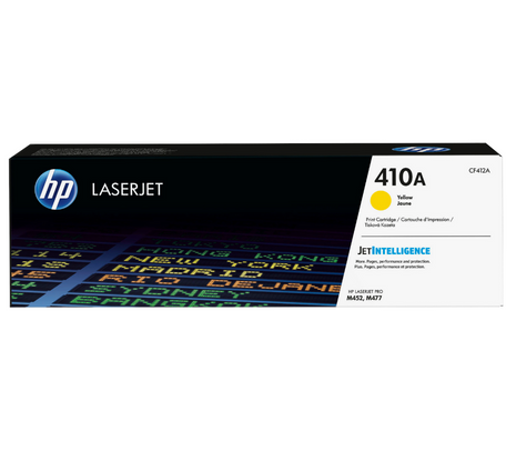 Toner original HP CF412A (410A) - Amarillo 2.300cps (CP)