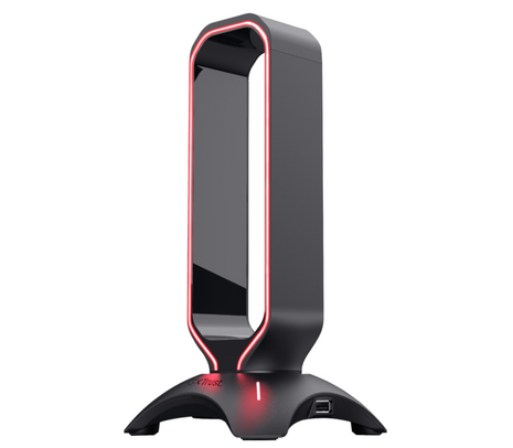 TRUST SOPORTE P/HEADSET GAMING RGB+HUB GXT265 CINTAR