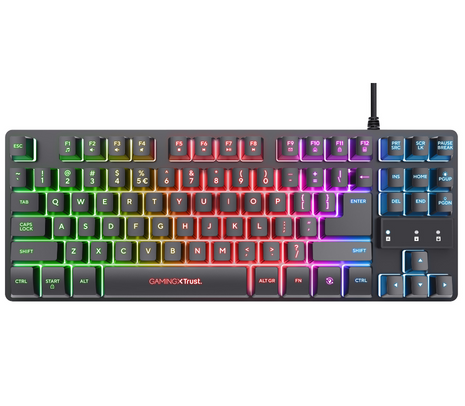 TRUST TECLADO THADO GAMING GXT833 ILUMINADO TKL ESP