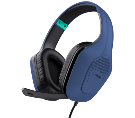 TRUST HEADSET GAMING GXT415B ZIROX BLUE PC/CONSOLA