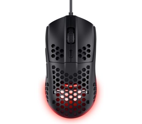 TRUST MOUSE GAMING GXT928 HELOX BLACK CON LED