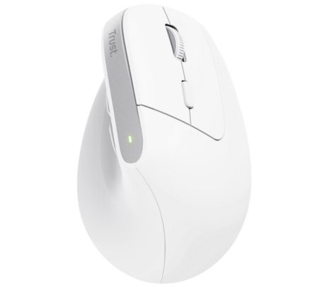 TRUST MOUSE BAYO+ VERTICAL ERGONOMICO INAL WHITE