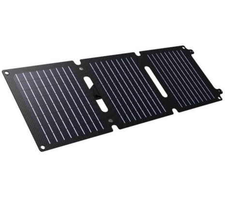 TRUST PANEL SOLAR ZUNY PARA EXTERIOR 20W BLACK