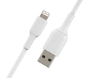 BELKIN CAA001BT1MWH CABLE LIGHTNING A USB-A BLANCO 60W 1M