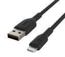 BELKIN CAA001BT1MBK CABLE LIGHTNING A USB-A NEGRO 60W 1M