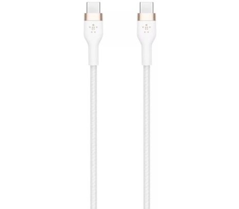 BELKIN CAB011DS1MWH CABLE USB-C A USB-C 2.0 WHITE 60W 1M *