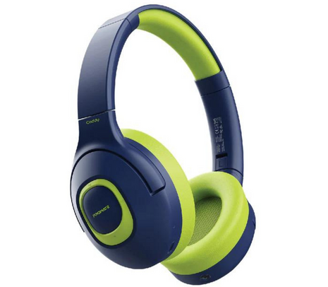 PROMATE CODDY.EMR HEADPHONES P/NIÑOS BT AZUL/VERDE