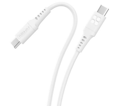 PROMATE POWERLINK-CC200.WHITE CABLE USB-C PARA CARGA 60W 2M