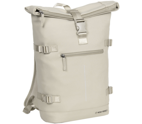 NEW REBELS MOCHILA WILLIAM RIVERSIDE 15" BEIGE