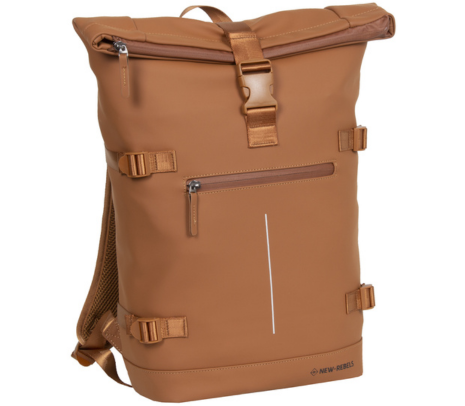 NEW REBELS MOCHILA WILLIAM RIVERSIDE 15" COGNAC