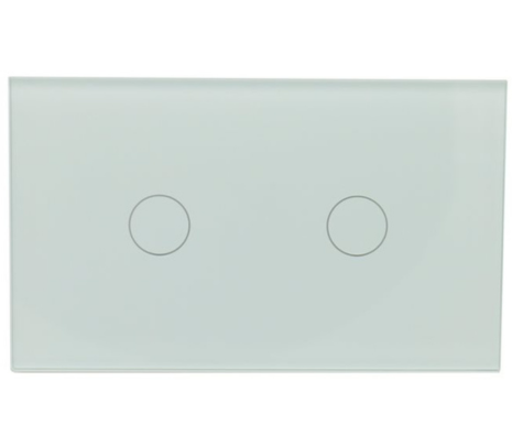 BSMART BS-IL02WT INTERRUPTOR DE LUZ INTELIGENTE X2 WIFI TUYA SMART BLANCO