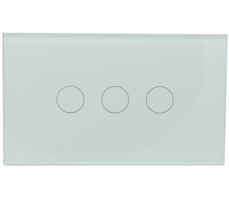 BSMART BS-IL03WT INTERRUPTOR DE LUZ INTELIGENTE X3 WIFI TUYA SMART BLANCO