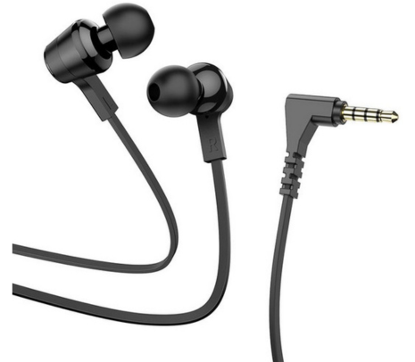 HOCO M86 EARPHONES OCEANIC C/MIC 3.5MM BLACK