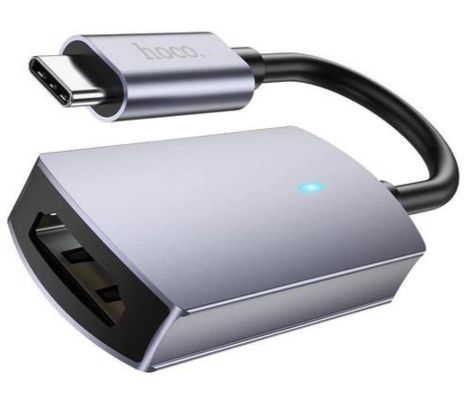 HOCO UA20 ADAPTADOR USB-C A HDMI METAL GREY (D)