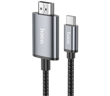 HOCO UA27 ADAPTADOR USB-C A HDMI 2M METAL GREY