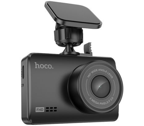 HOCO DV2 DASHCAM VIDEOCAMARA CON DISPLAY PARA AUTO BK