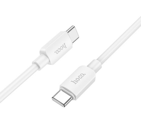 HOCO X96 CABLE HYPER USB-C A USB-C FAST CHARGE 60W WHITE 1M