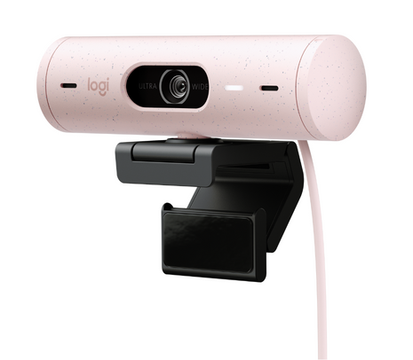 LOGITECH WEBCAM BRIO 500 ROSE AMR USB-C **