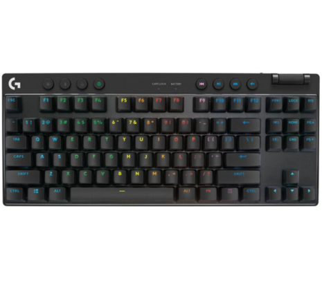 LOGITECH TECLADO PRO X GAMING BLACK TKL INAL