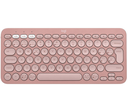 LOGITECH TECLADO K380S PEBBLE KEYS 2 ROSE INAL+BT