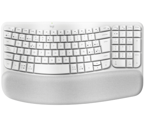 LOGITECH TECLADO WAVE KEYS OFF WHITE INAL+BT