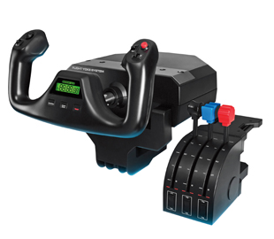 LOGITECH SAITEK PC PRO FLIGHT YOKE SYSTEM CP