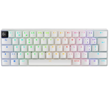 LOGITECH TECLADO X60 LIGHTSPEED GAMING TKL INAL RGB WHITE --