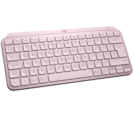 LOGITECH TECLADO MX KEYS MINI ROSE INAL+BT