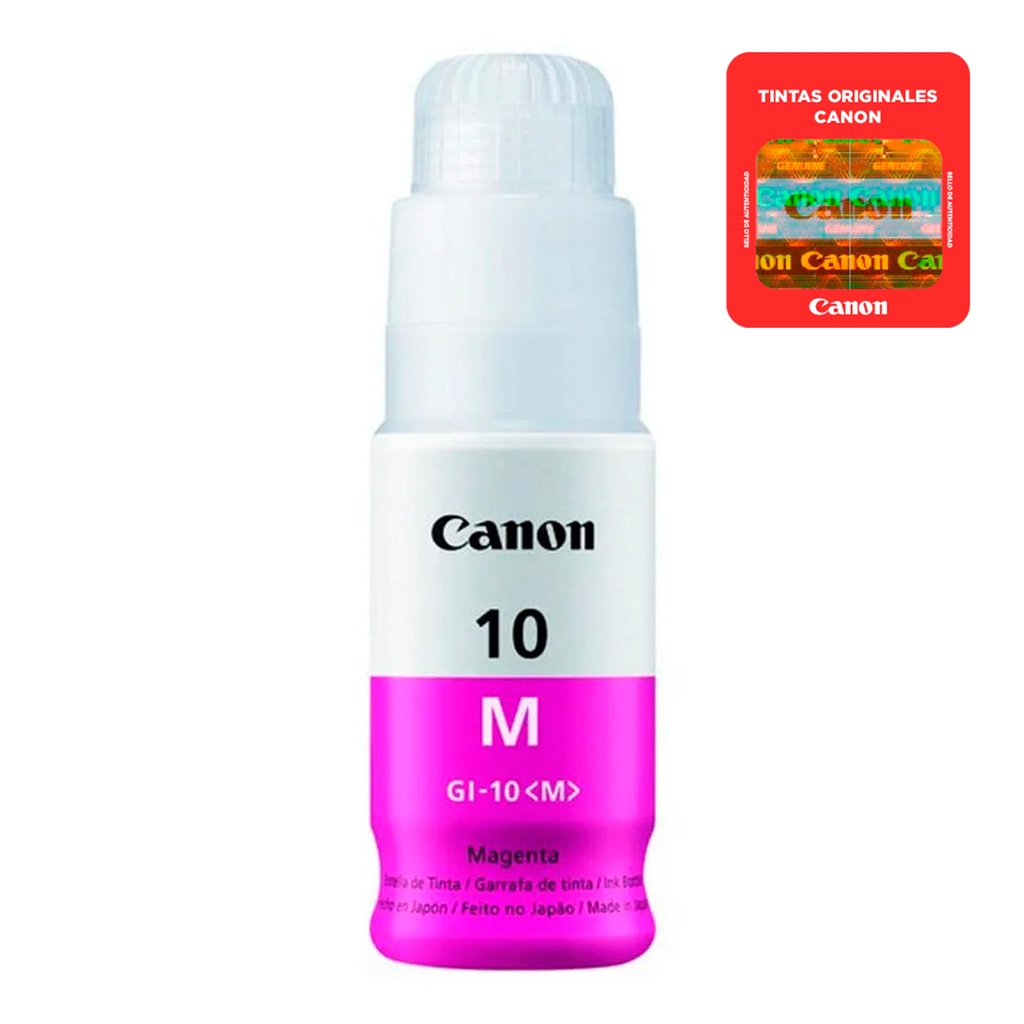 Botella de tinta original Canon GI-10 - Magenta 70ML