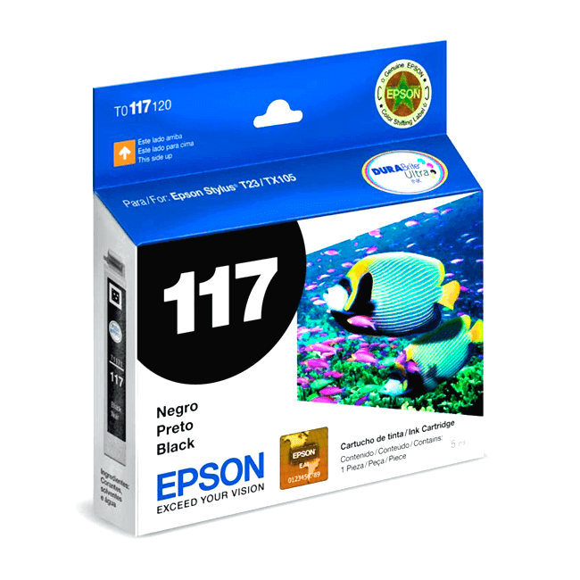 Cartucho original Epson T117120 (117) - Negro (D)