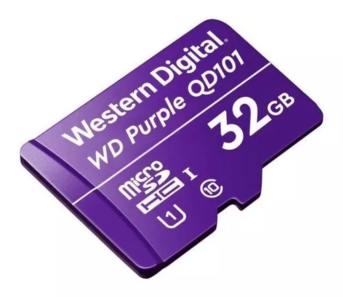 Memoria Micro SD WD Purple Sdhc 32GB 500cl