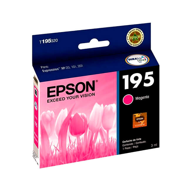 Cartucho original Epson T195320 - Magenta 3ML