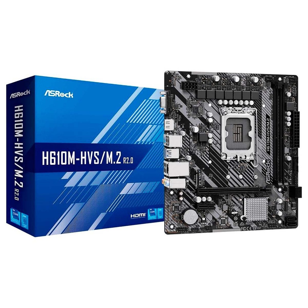 Motherboard Asrock H610m-hvs M2 R2.0 S1700