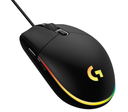 LOGITECH  MOUSE G203 GAMING NEGRO LIGHTSYNC USB