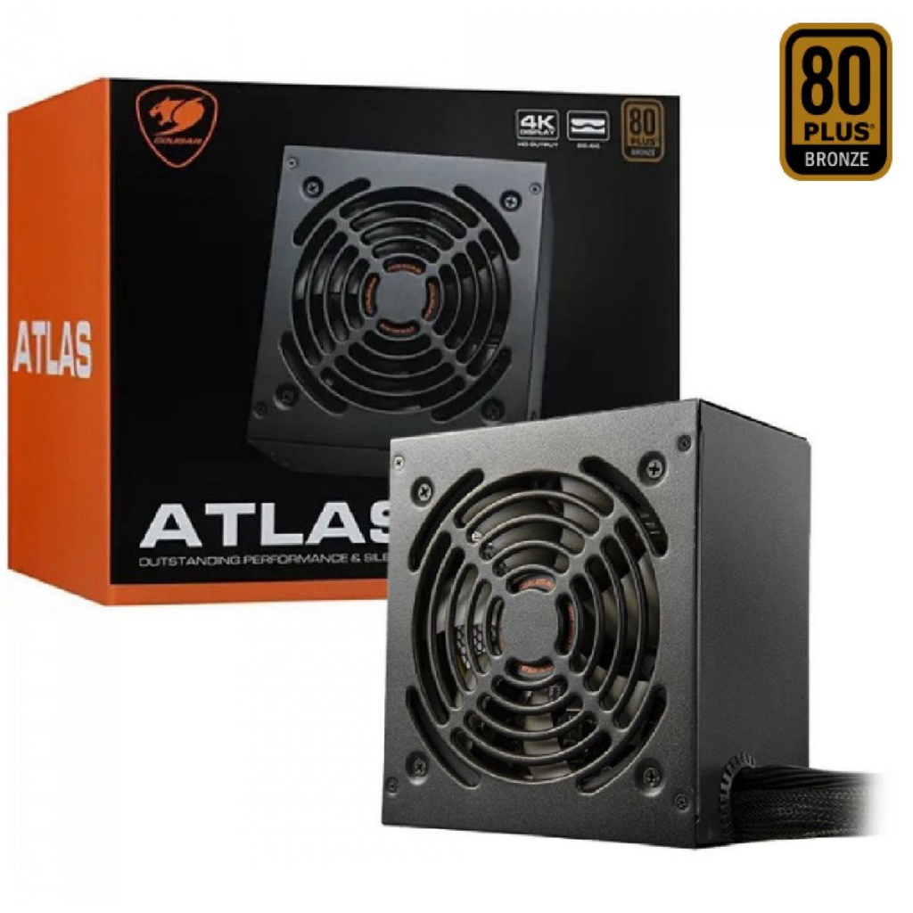 Fuente Cougar 600W Atlas 600 80 Plus Bronce ATX