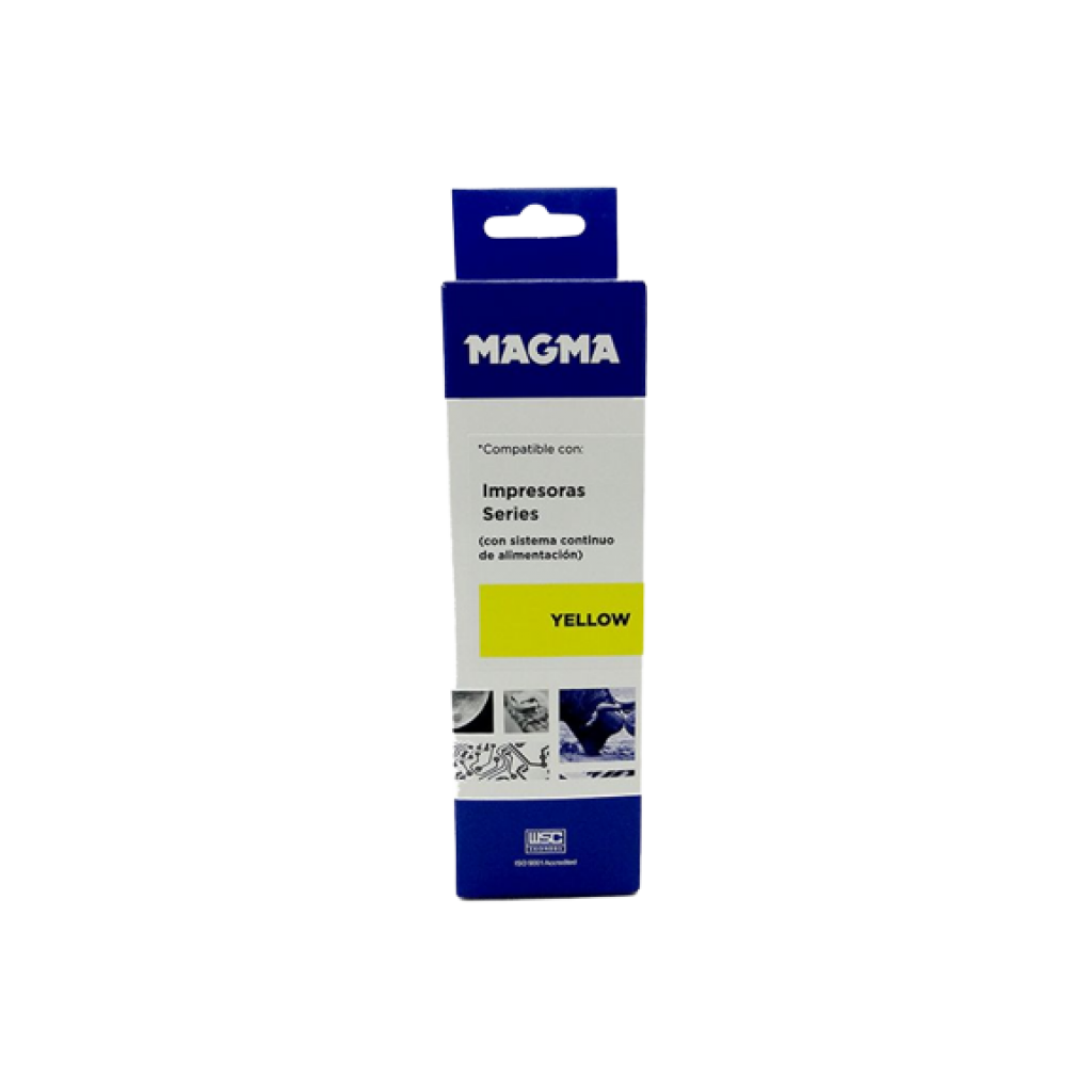 Botella de tinta compatible Epson para T504 / T544 - Amarillo 100ML